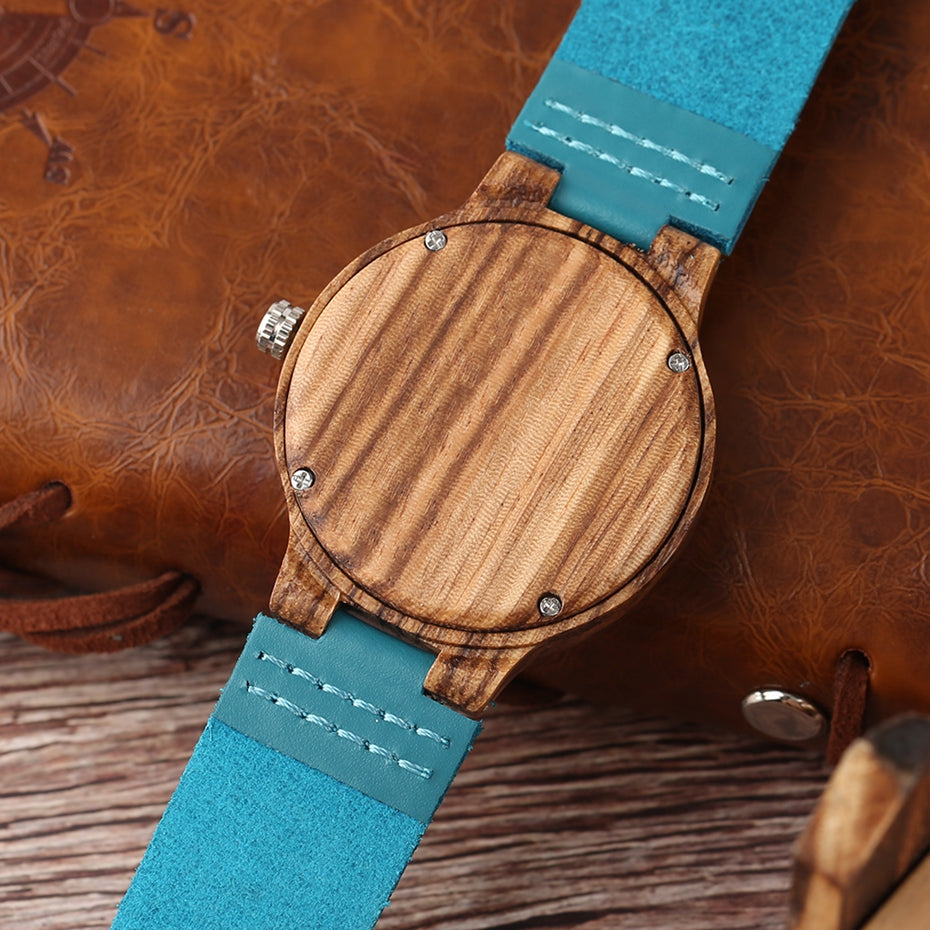 ROYAL BLUE WOODLE WATCH