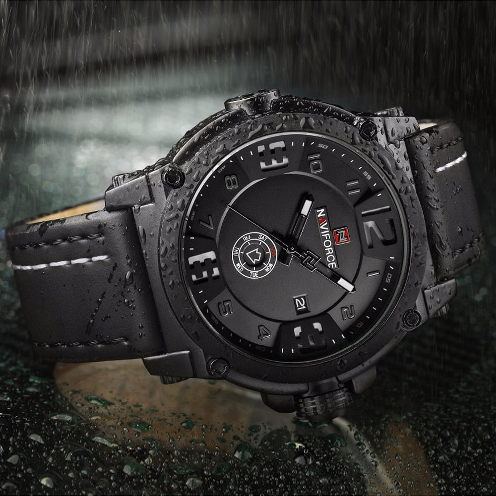 NAVI LEATHER WATCH