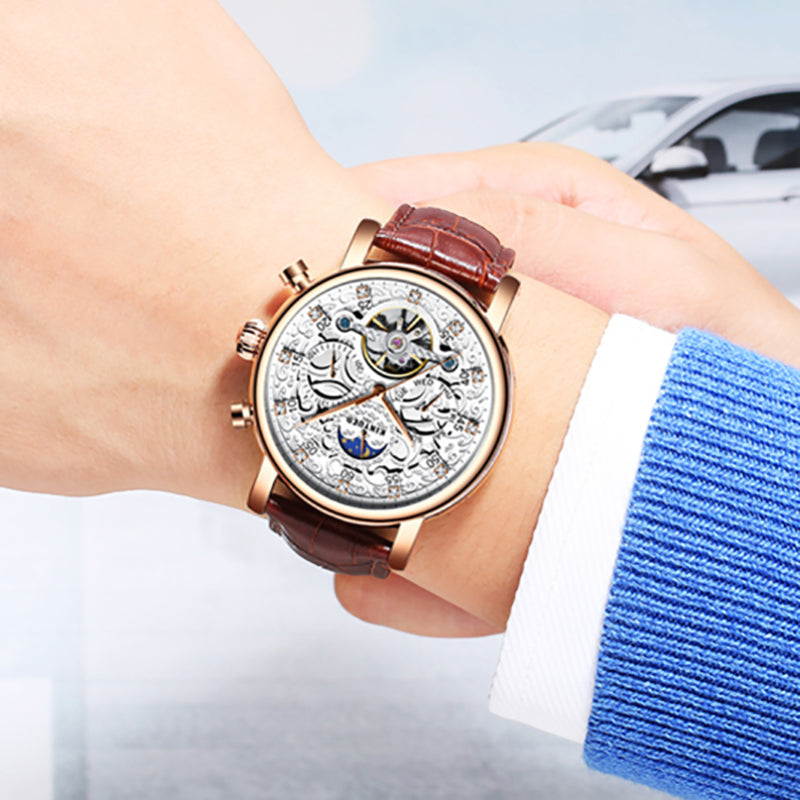 TAMPLIER LEATHER WATCH