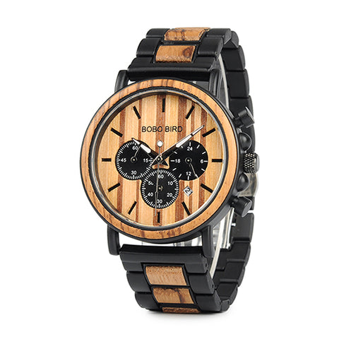 SUPERIORITY WOODEN WATCH