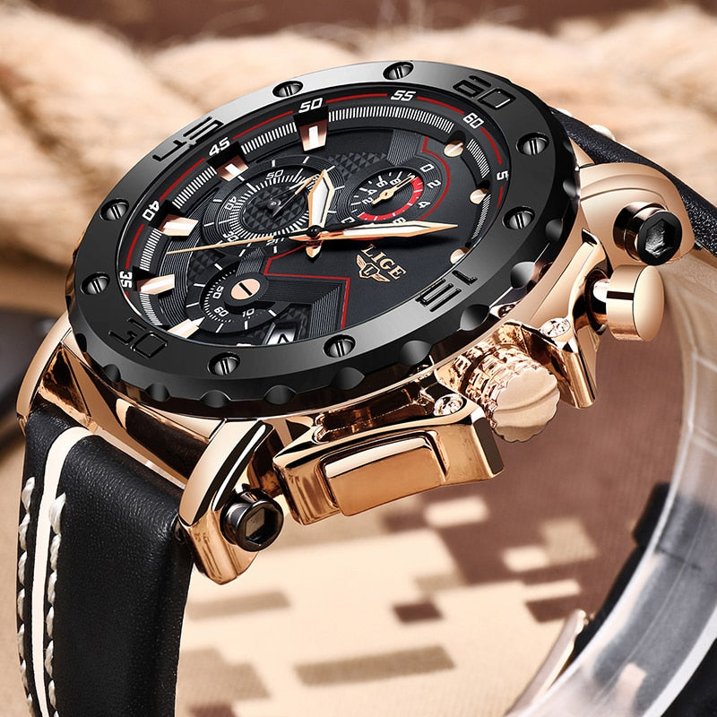 BATORY LEATHER WATCH