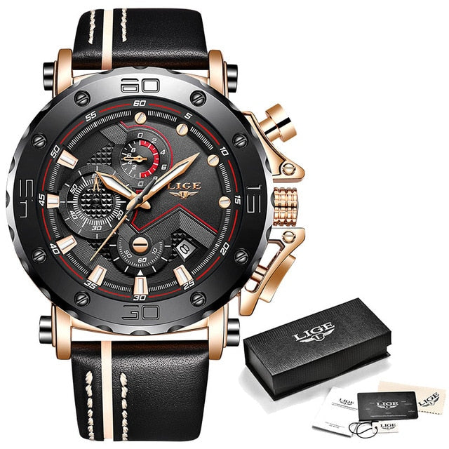 BATORY LEATHER WATCH