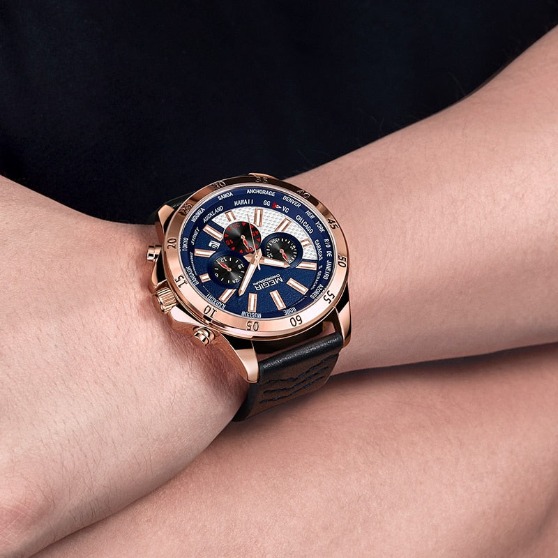 KUZARI LEATHER WATCH