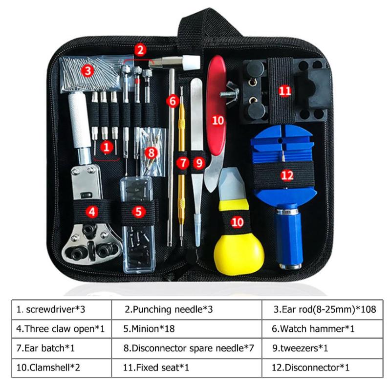 147PCS WATCH REPAIR TOOL KIT